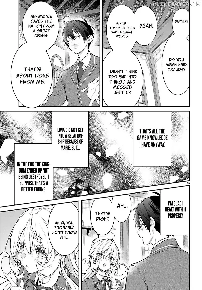 The World Of Otome Games Is Tough For Mobs - Chapter 66 Page 15