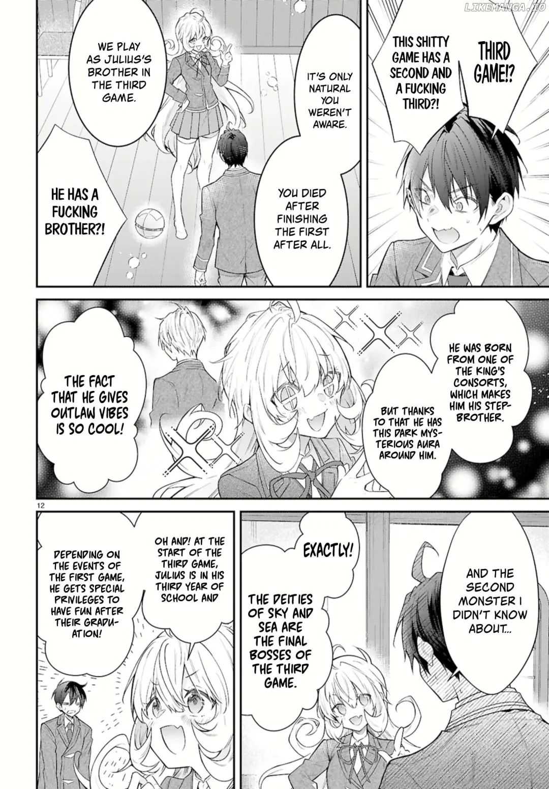 The World Of Otome Games Is Tough For Mobs - Chapter 67 Page 12