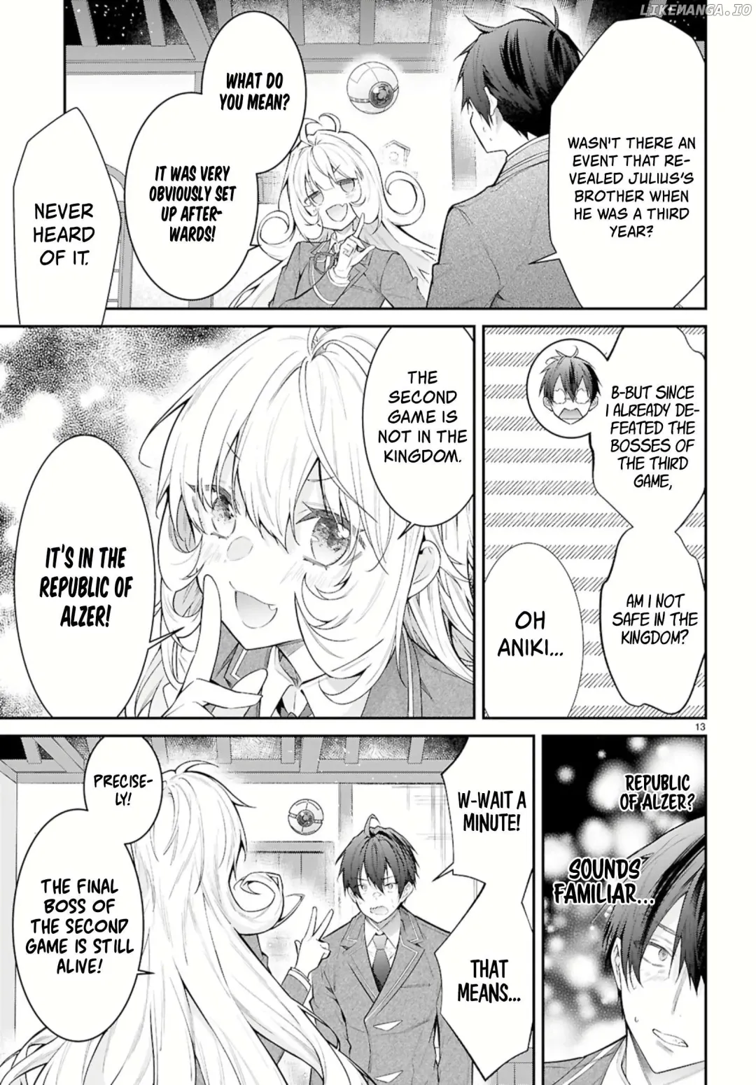 The World Of Otome Games Is Tough For Mobs - Chapter 67 Page 13