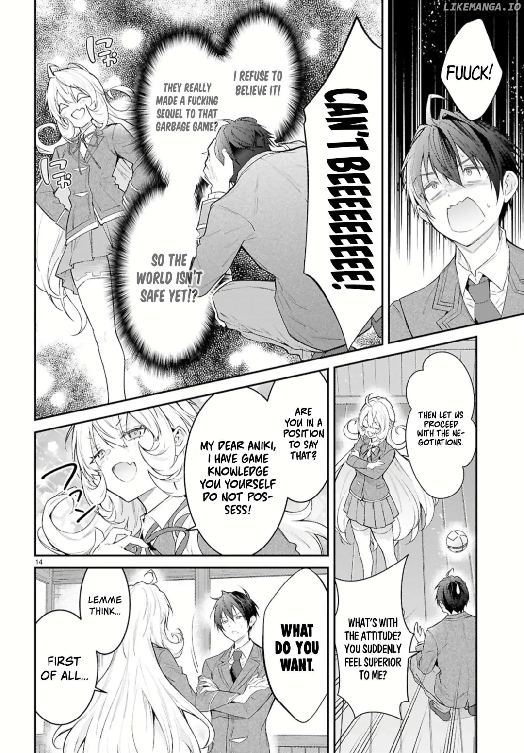 The World Of Otome Games Is Tough For Mobs - Chapter 67 Page 14