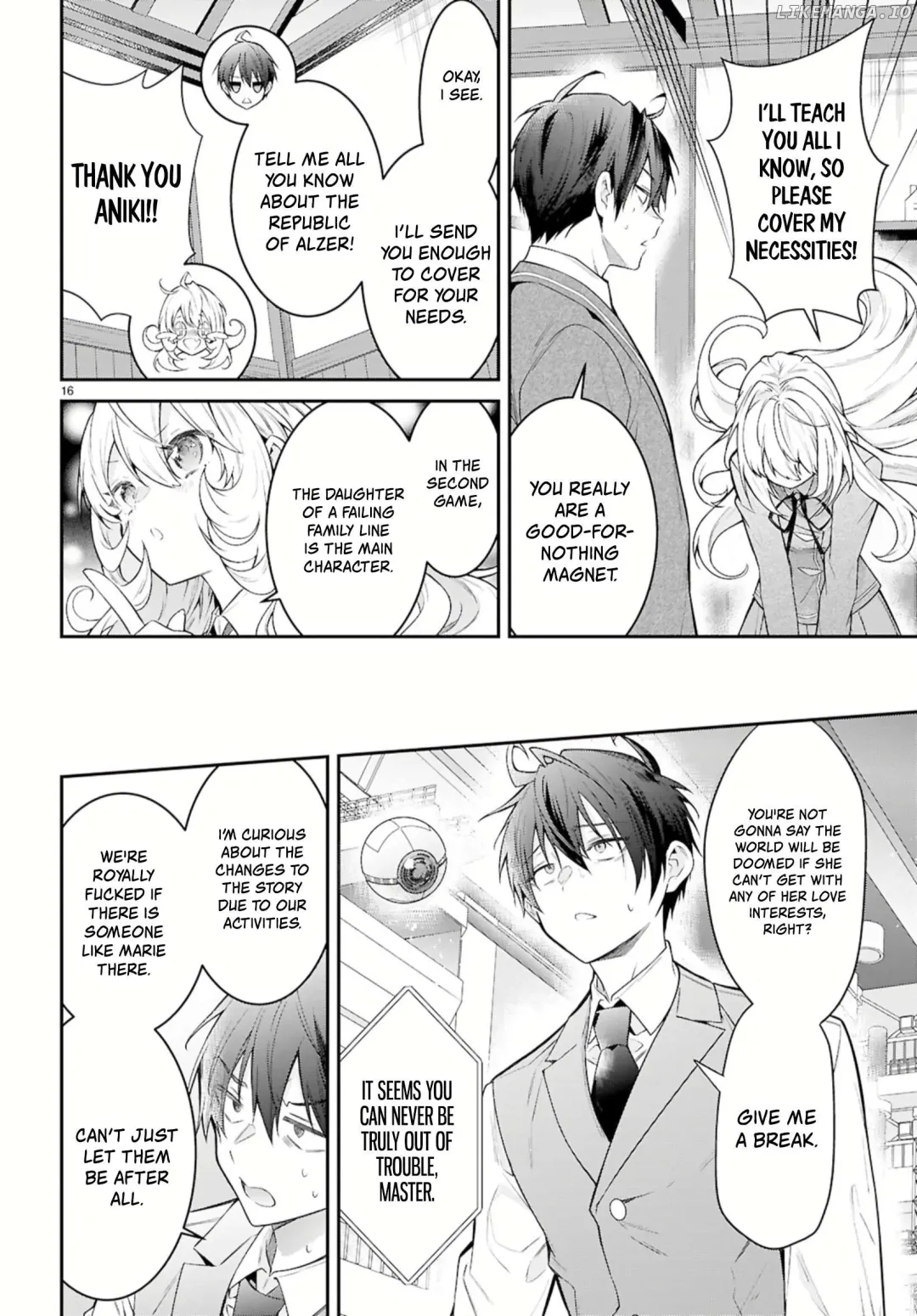 The World Of Otome Games Is Tough For Mobs - Chapter 67 Page 16