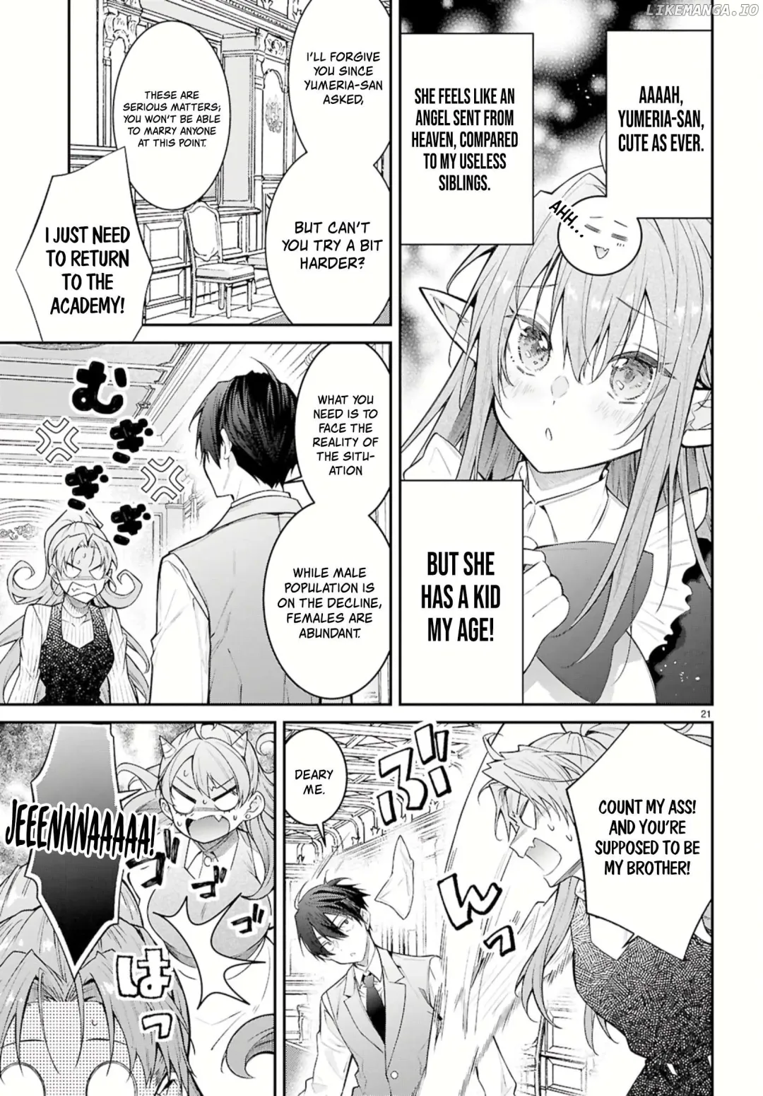 The World Of Otome Games Is Tough For Mobs - Chapter 67 Page 21