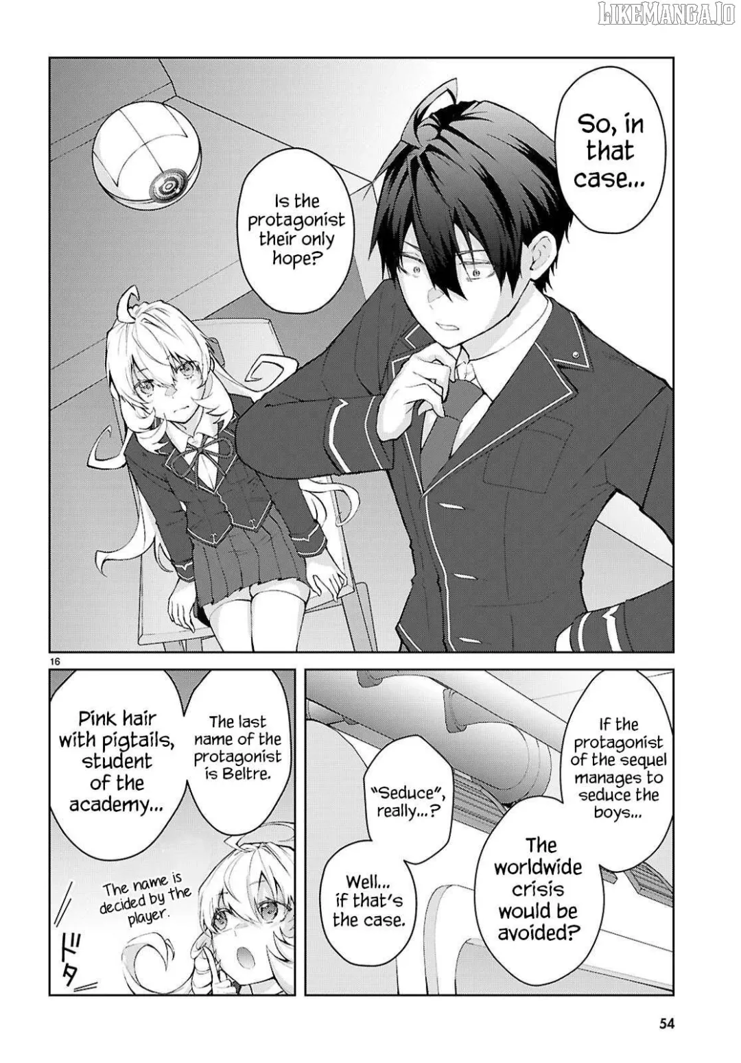 The World Of Otome Games Is Tough For Mobs - Chapter 69 Page 20