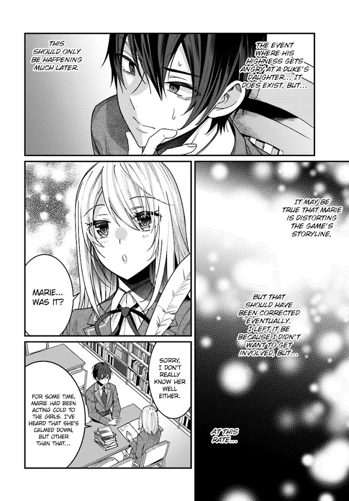 The World Of Otome Games Is Tough For Mobs - Chapter 7 Page 7