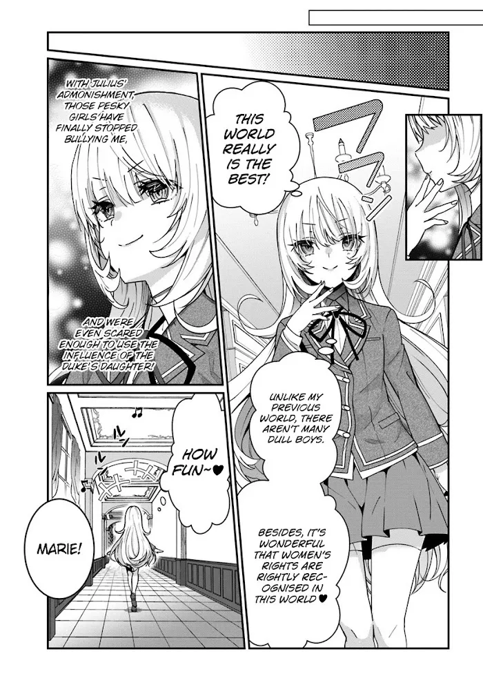 The World Of Otome Games Is Tough For Mobs - Chapter 7 Page 12