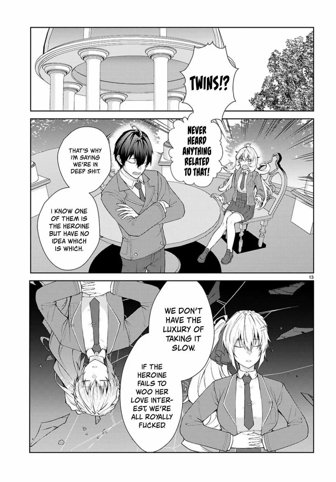 The World Of Otome Games Is Tough For Mobs - Chapter 70 Page 14