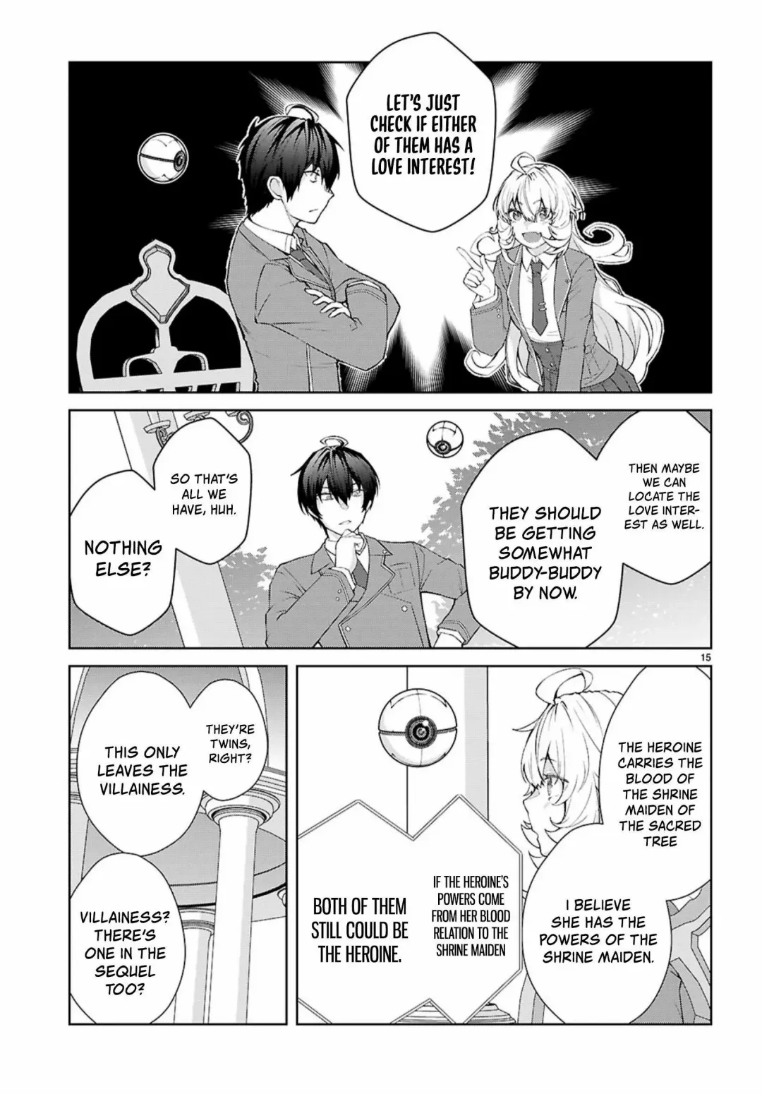 The World Of Otome Games Is Tough For Mobs - Chapter 70 Page 16