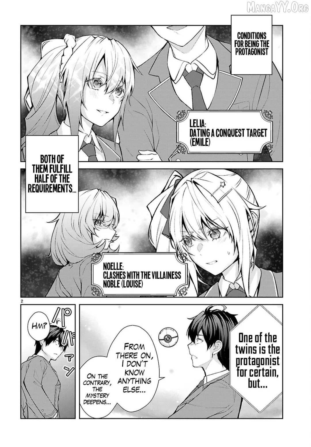 The World Of Otome Games Is Tough For Mobs - Chapter 71 Page 3