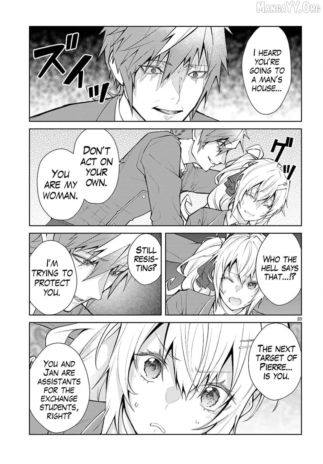 The World Of Otome Games Is Tough For Mobs - Chapter 71 Page 24