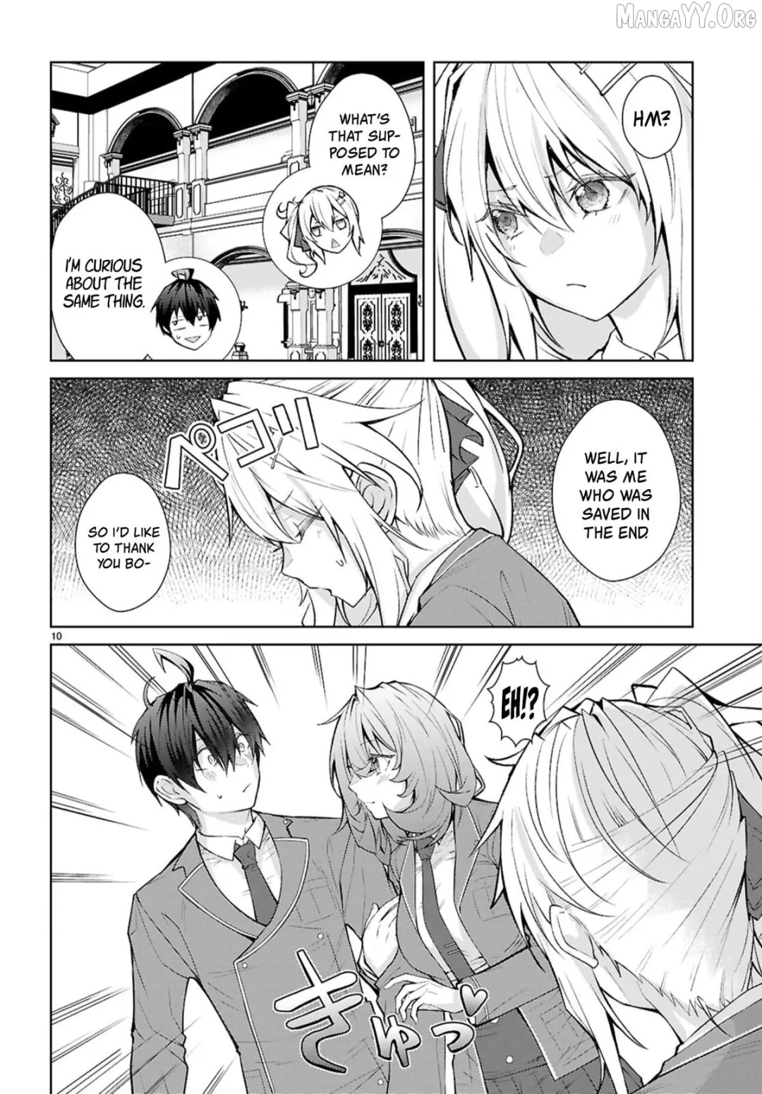 The World Of Otome Games Is Tough For Mobs - Chapter 72 Page 9