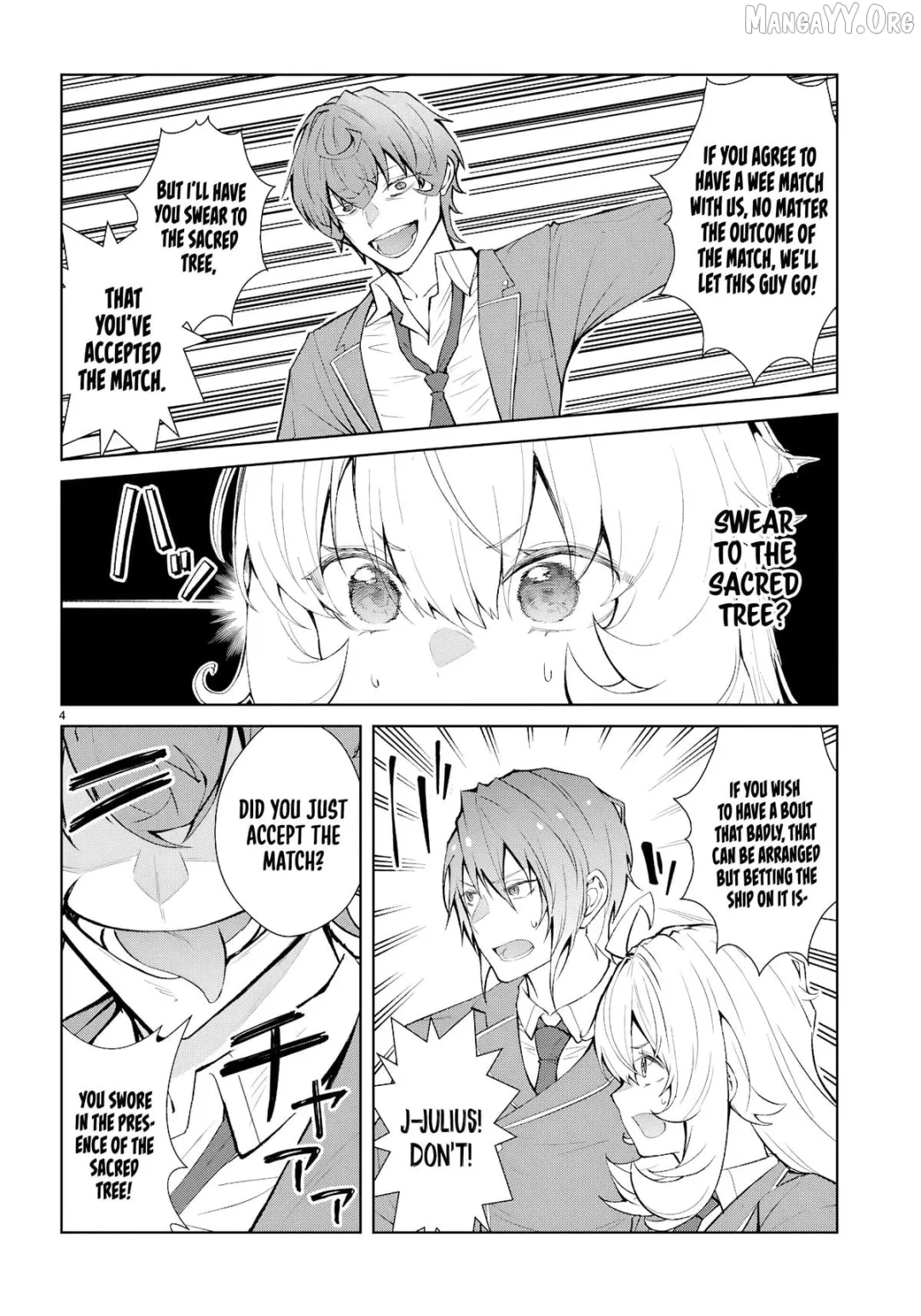 The World Of Otome Games Is Tough For Mobs - Chapter 73 Page 4
