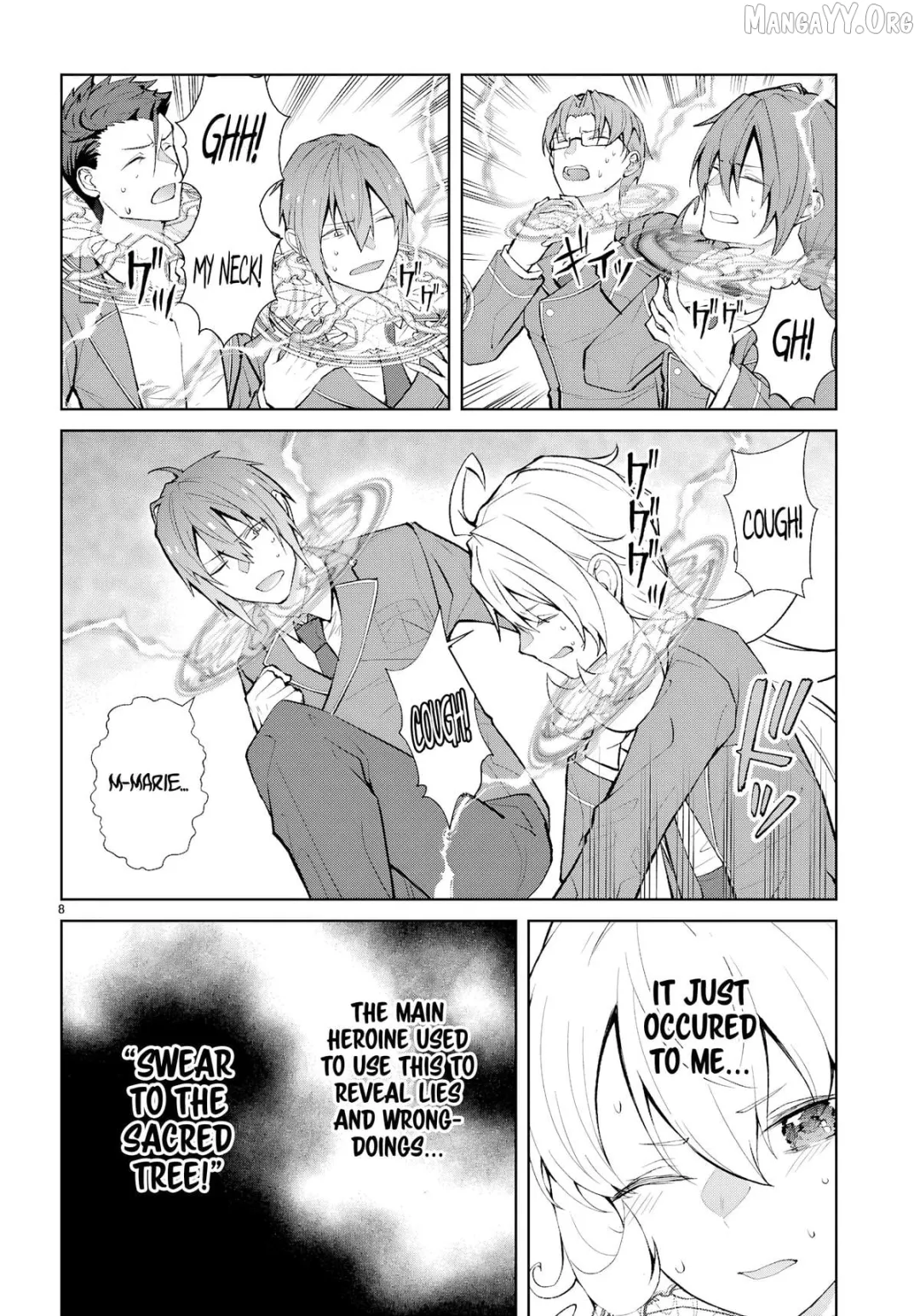 The World Of Otome Games Is Tough For Mobs - Chapter 73 Page 8