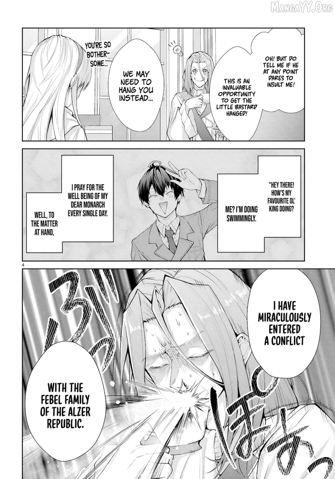 The World Of Otome Games Is Tough For Mobs - Chapter 74 Page 4