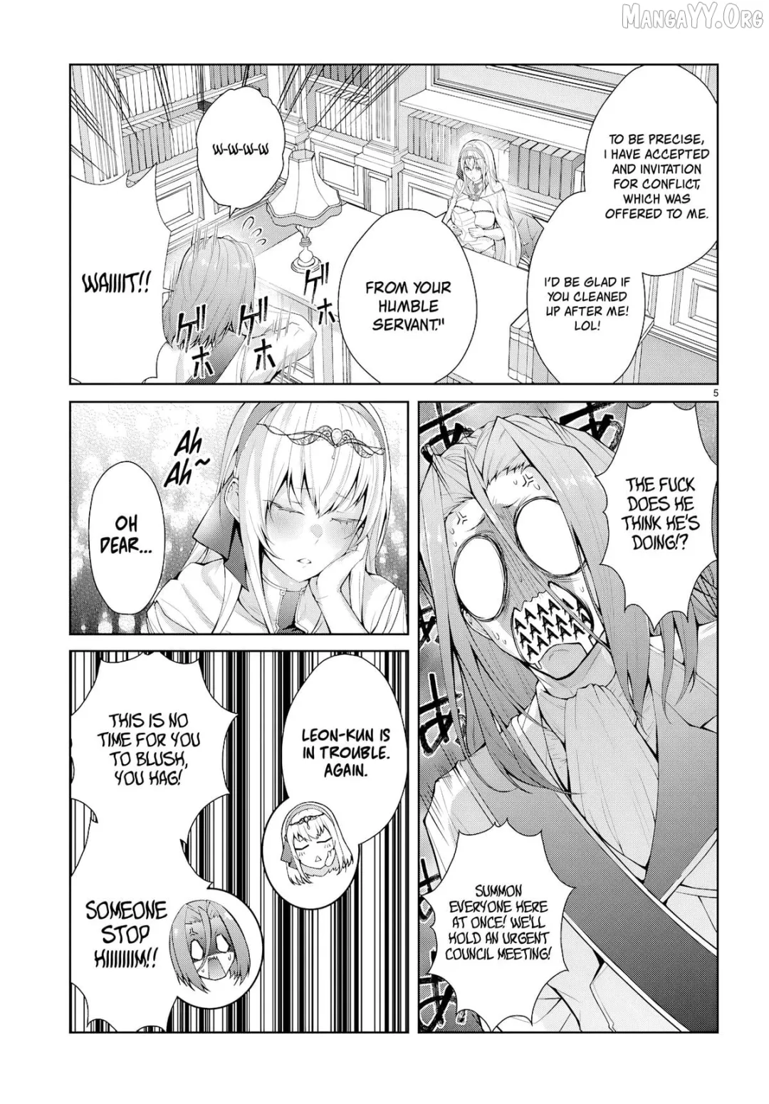The World Of Otome Games Is Tough For Mobs - Chapter 74 Page 5