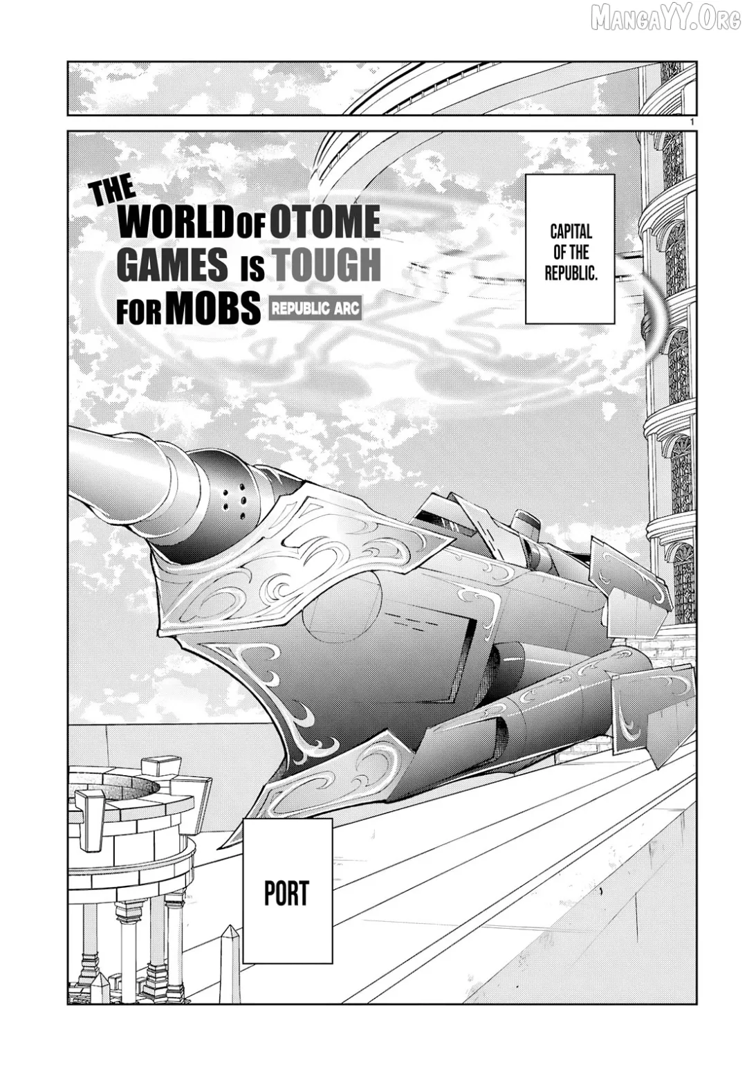 The World Of Otome Games Is Tough For Mobs - Chapter 76 Page 1