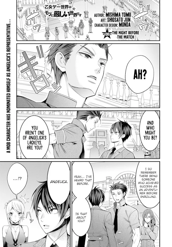 The World Of Otome Games Is Tough For Mobs - Chapter 8 Page 2