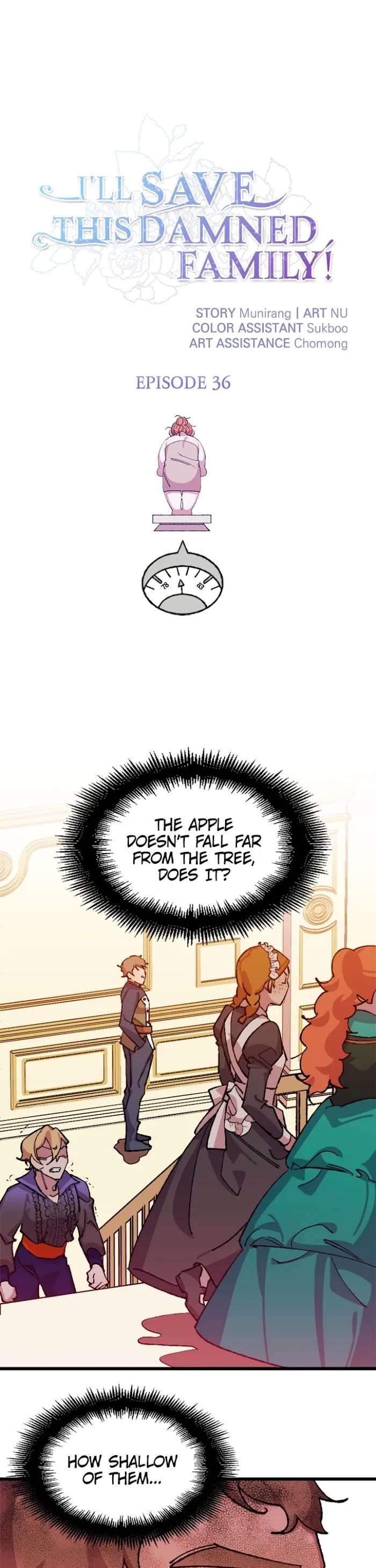 I’ll Save This Damn Family! - Chapter 36 Page 1