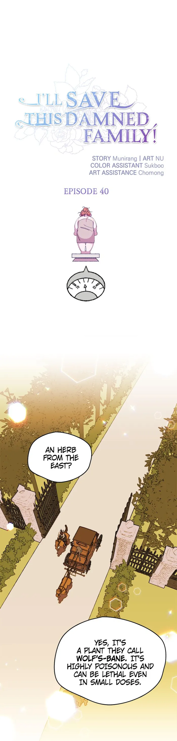 I’ll Save This Damn Family! - Chapter 40 Page 1