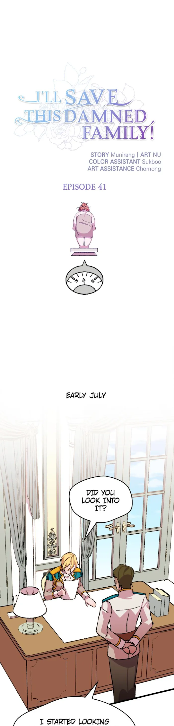 I’ll Save This Damn Family! - Chapter 41 Page 1