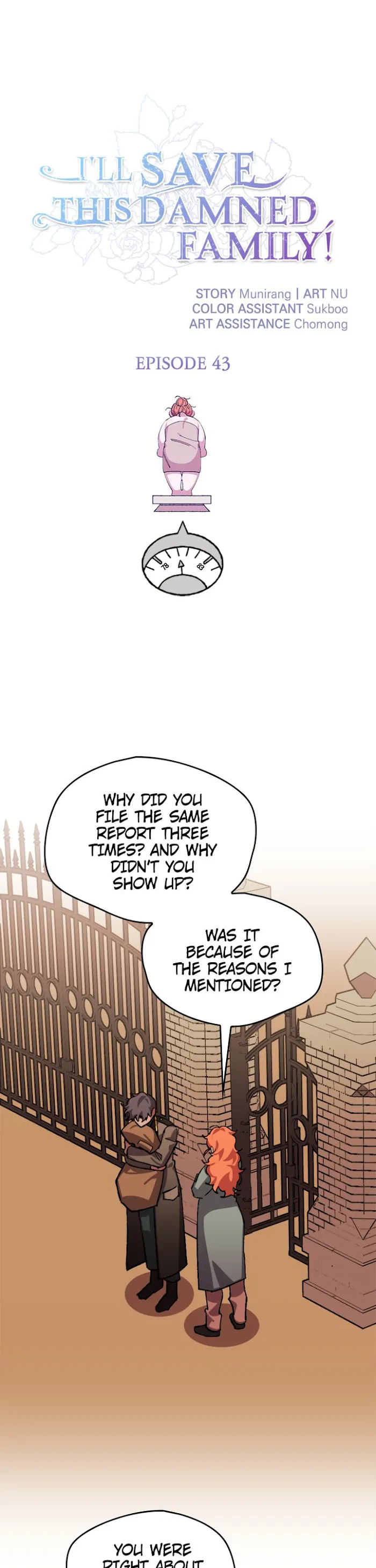 I’ll Save This Damn Family! - Chapter 43 Page 1