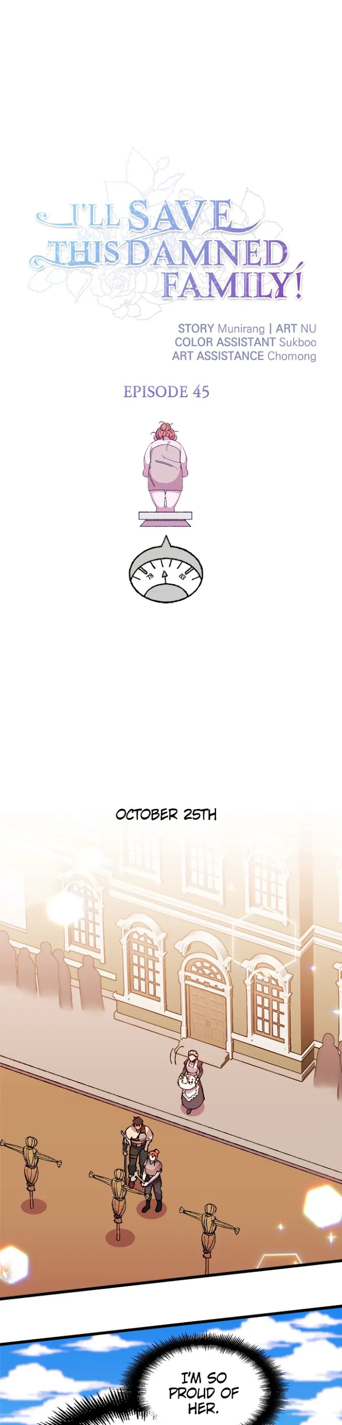 I’ll Save This Damn Family! - Chapter 45 Page 1