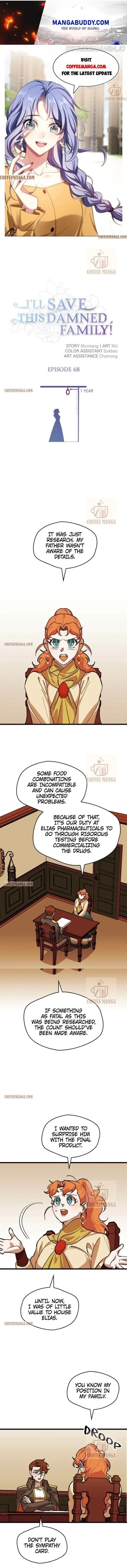 I’ll Save This Damn Family! - Chapter 68 Page 1