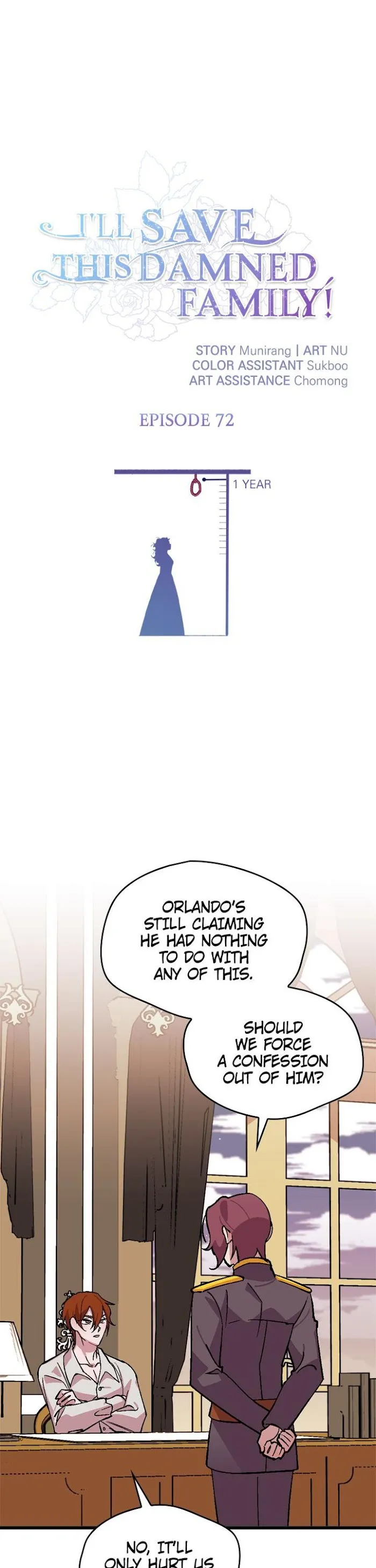 I’ll Save This Damn Family! - Chapter 72 Page 1