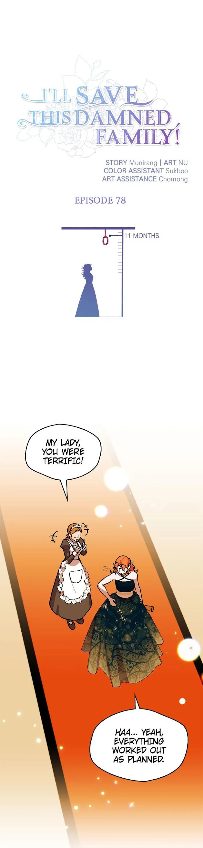 I’ll Save This Damn Family! - Chapter 78 Page 1