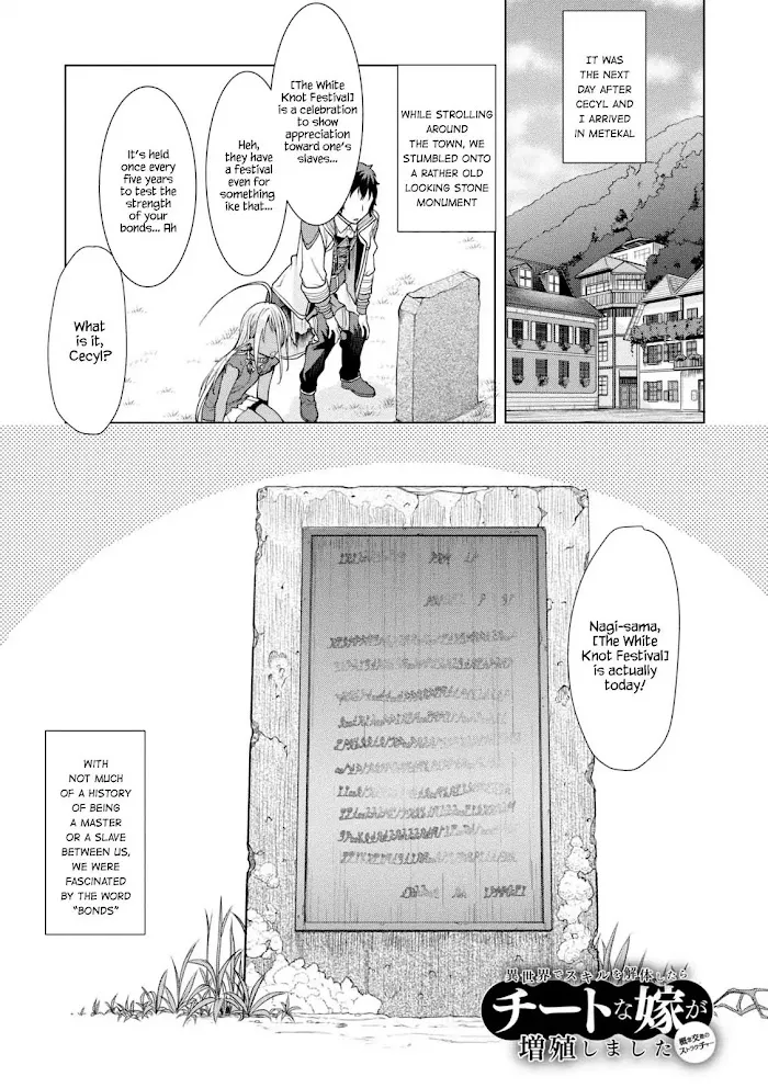 Isekai De Skill Wo Kaitai Shitara Cheat Na Yome Ga Zoushoku Shimashita: Gainen Kousa No Structure - Chapter 10.5 Page 1
