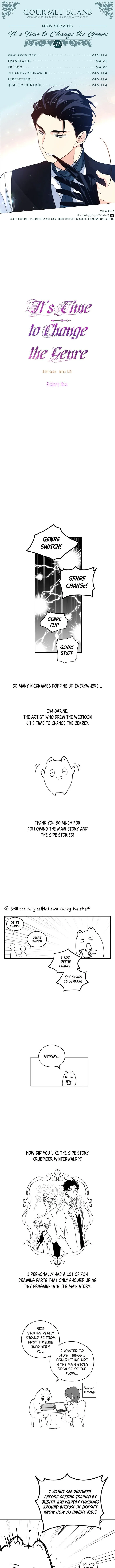 I Will Change The Genre - Chapter 122.01 Page 1