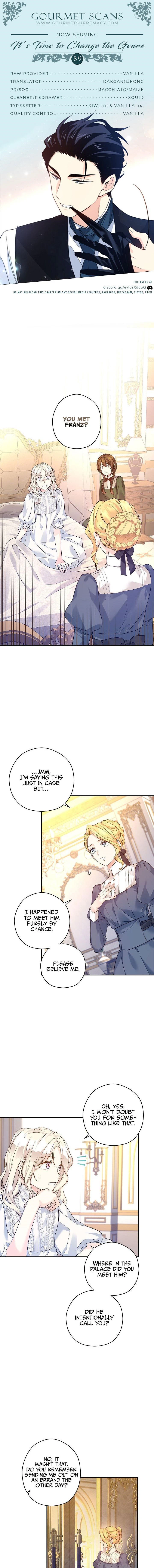 I Will Change The Genre - Chapter 89 Page 1