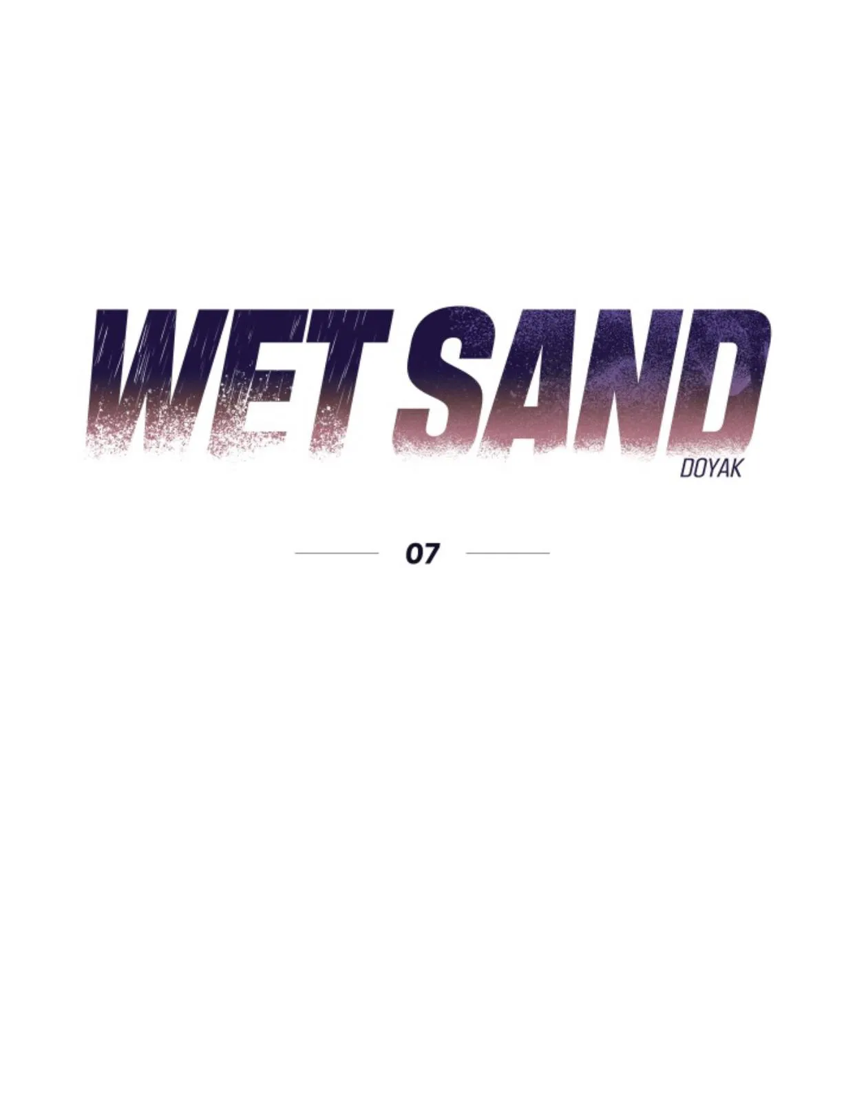 Wet Sand - Chapter 7 Page 7