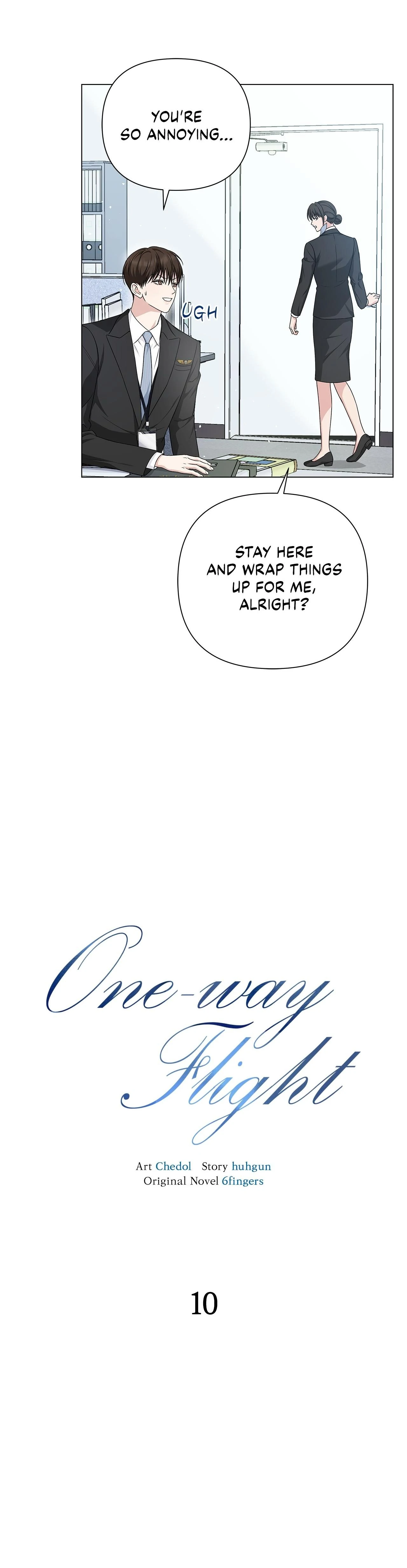One-way Flight - Chapter 10 Page 8