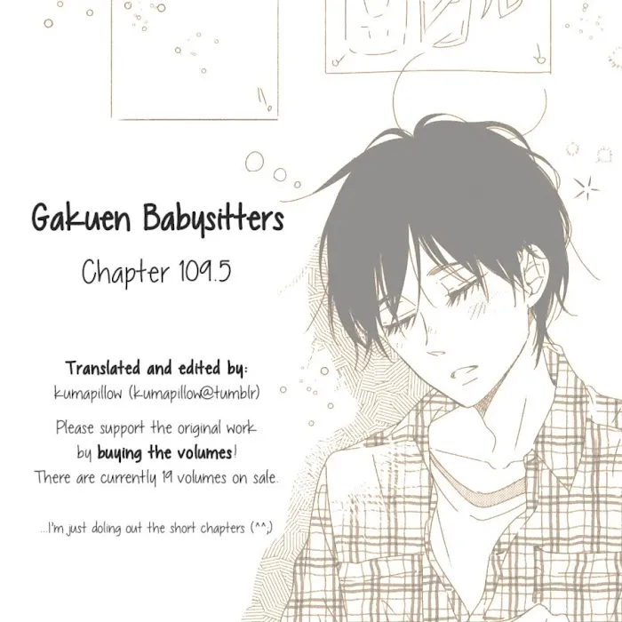 Gakuen Babysitters - Chapter 109.5 Page 9