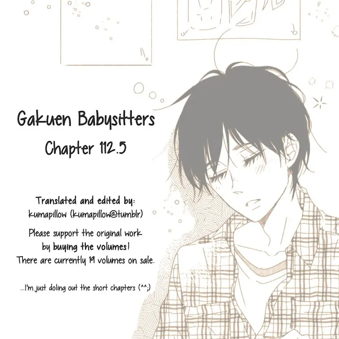 Gakuen Babysitters - Chapter 112.5 Page 1