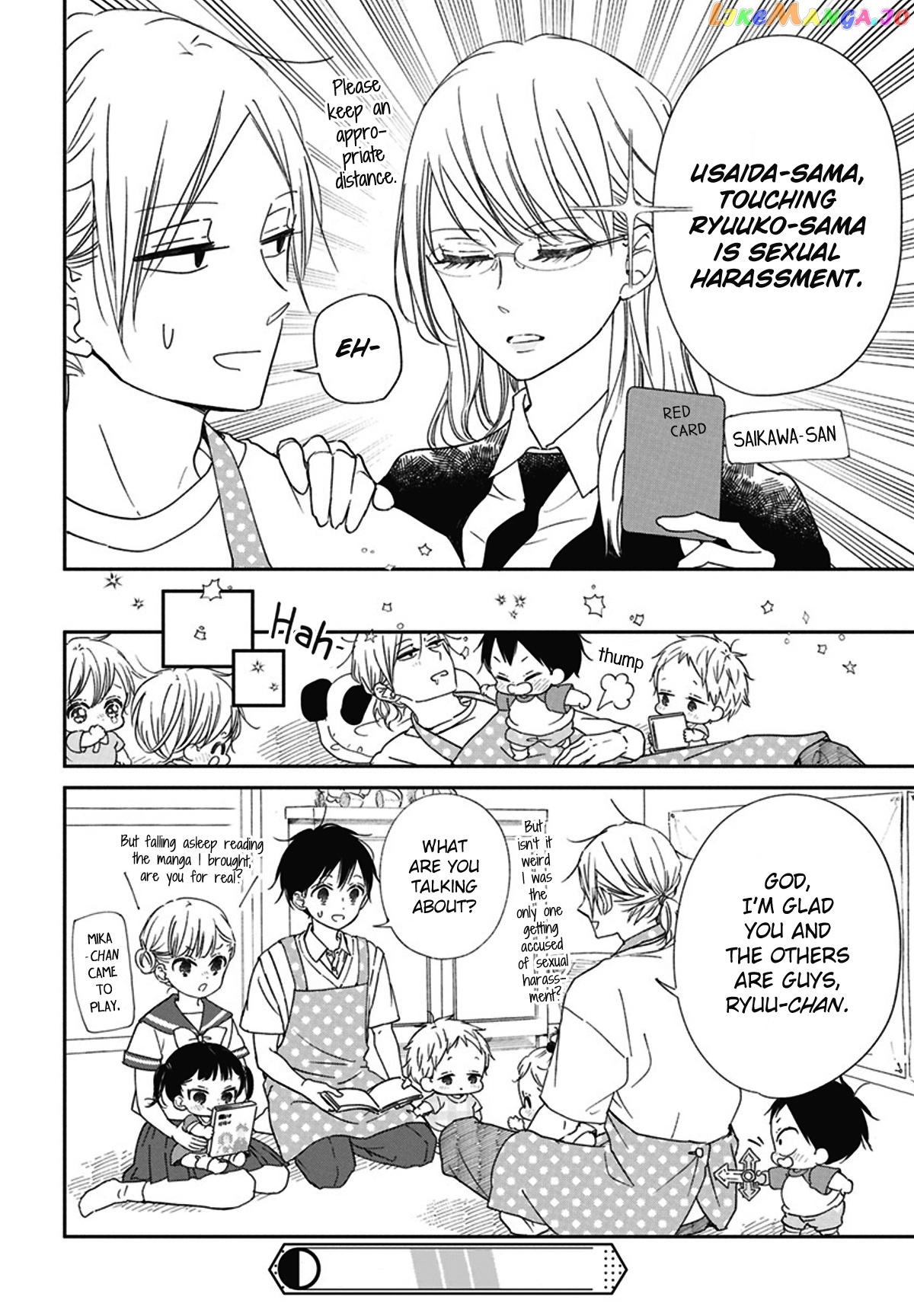 Gakuen Babysitters - Chapter 127.5 Page 8