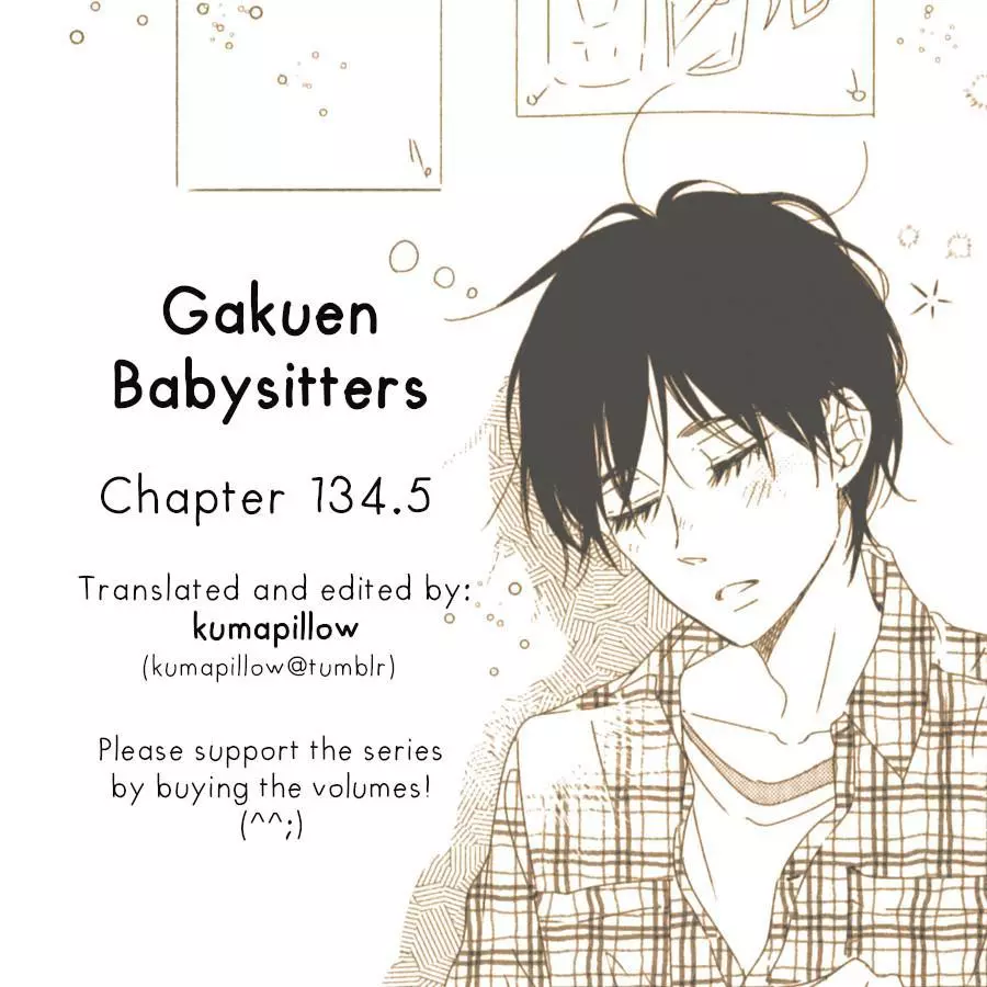Gakuen Babysitters - Chapter 134.5 Page 9