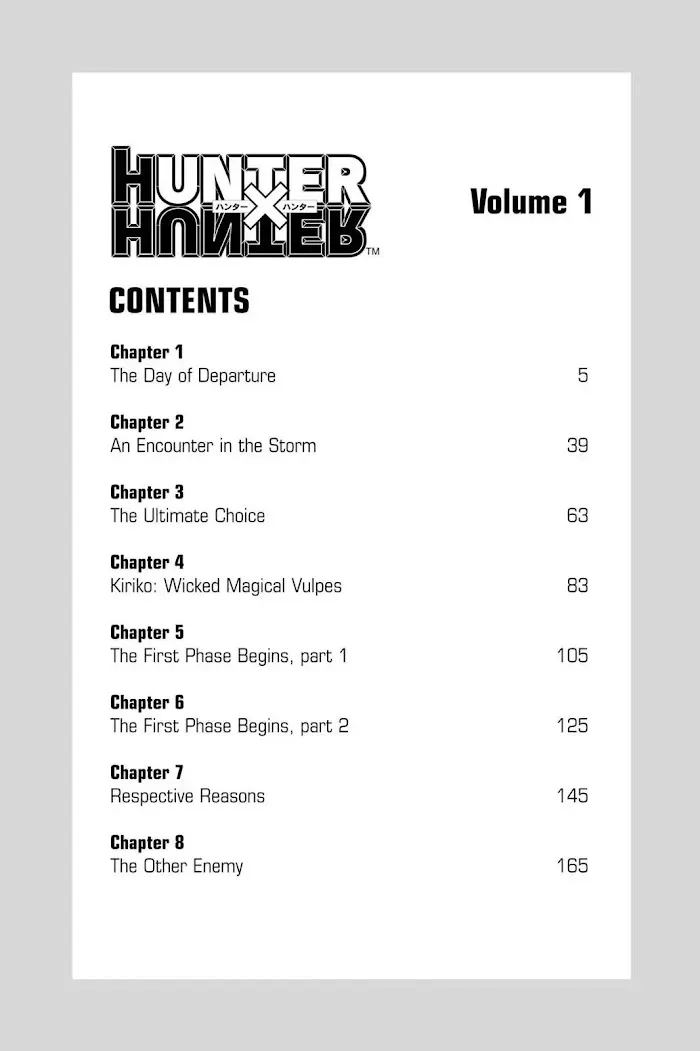 Hunter X Hunter - Chapter 1 Page 5