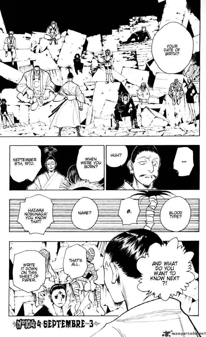 Hunter X Hunter - Chapter 104 Page 1