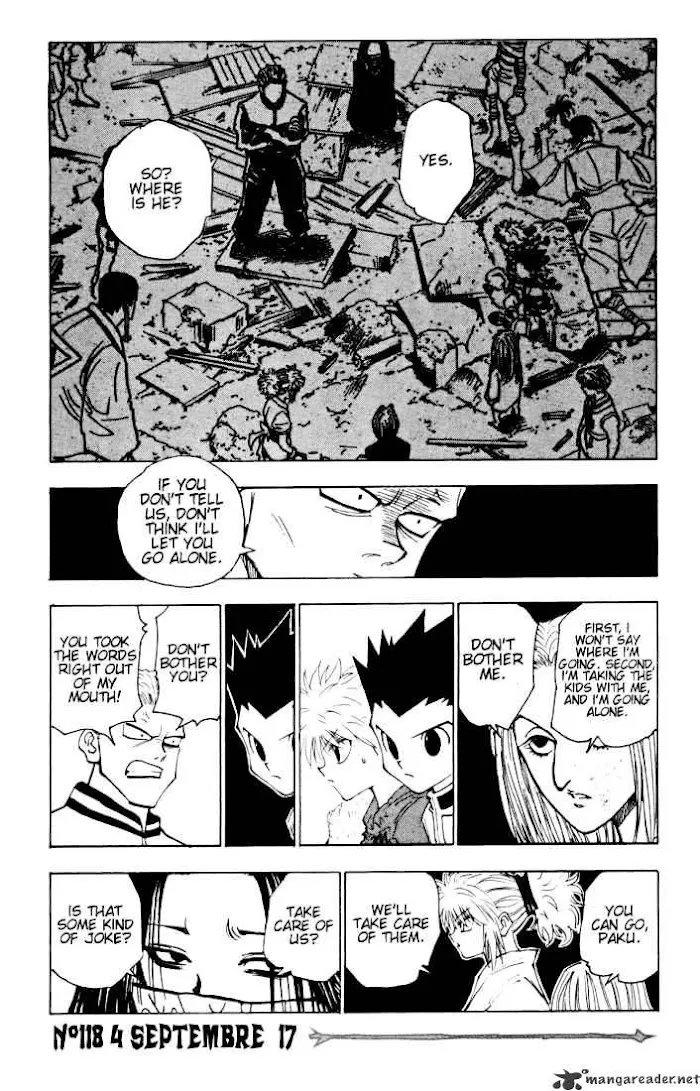 Hunter X Hunter - Chapter 118 Page 1