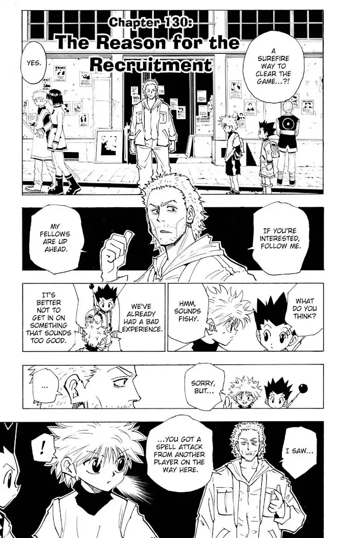 Hunter X Hunter - Chapter 130 Page 1