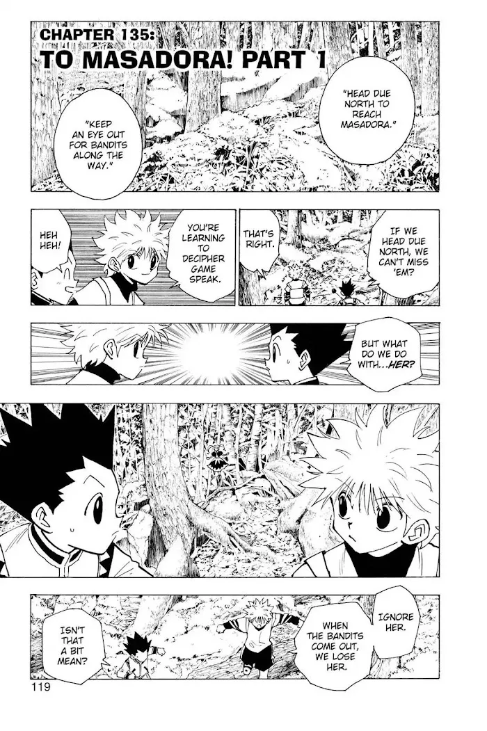 Hunter X Hunter - Chapter 135 Page 1