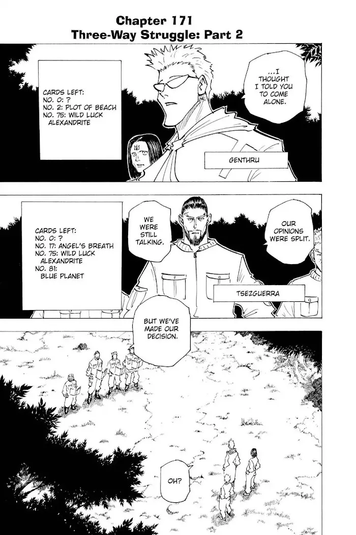 Hunter X Hunter - Chapter 171 Page 1