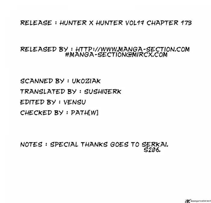 Hunter X Hunter - Chapter 173 Page 17