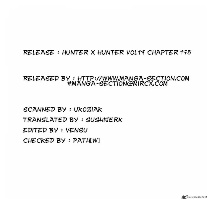 Hunter X Hunter - Chapter 175 Page 16