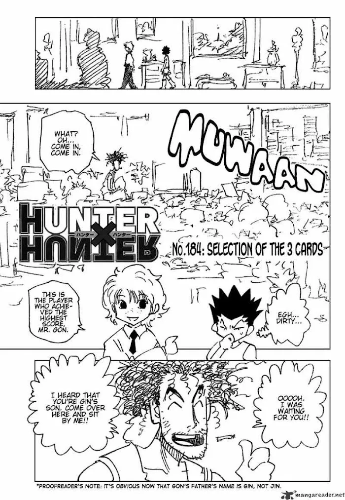 Hunter X Hunter - Chapter 184 Page 1