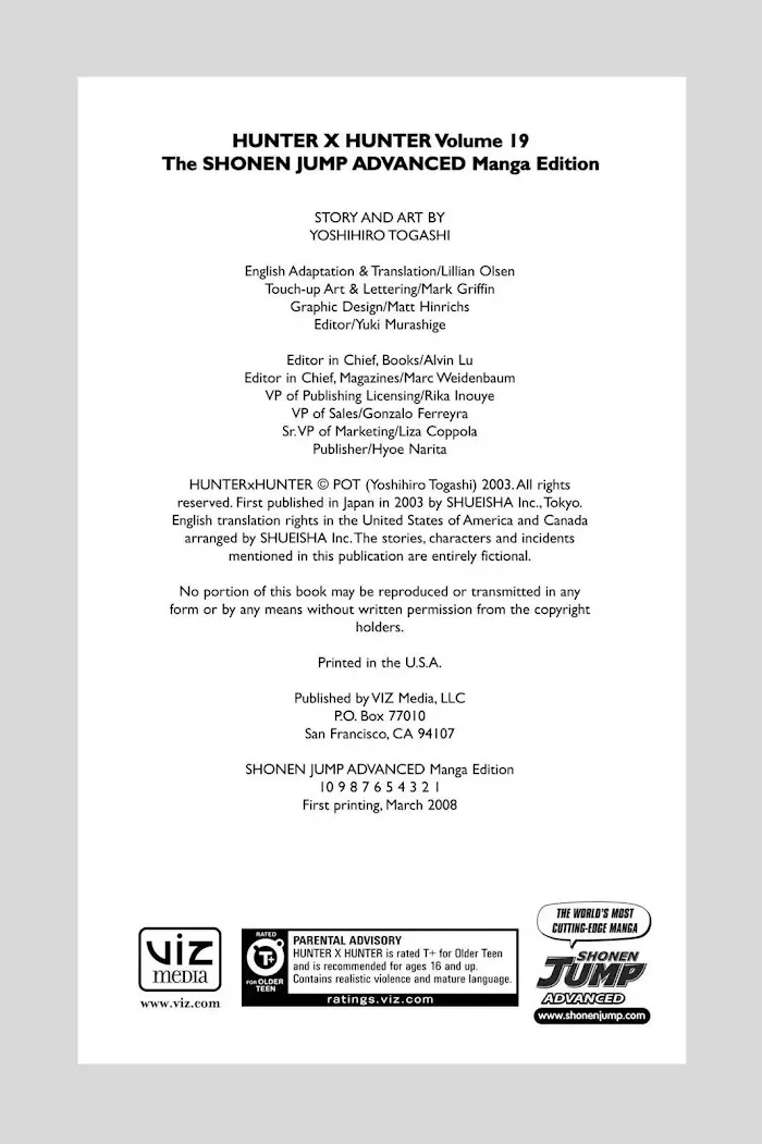 Hunter X Hunter - Chapter 188 Page 3