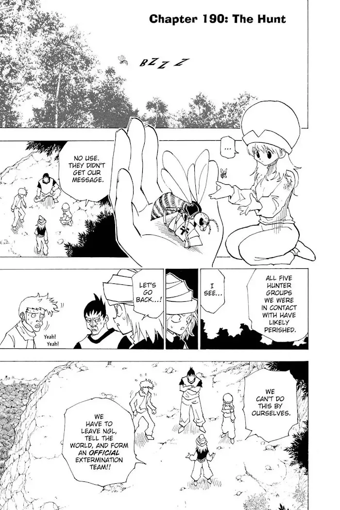 Hunter X Hunter - Chapter 190 Page 1