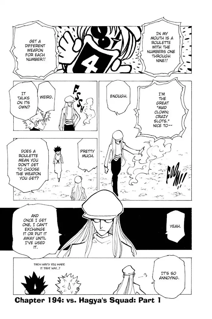 Hunter X Hunter - Chapter 194 Page 1