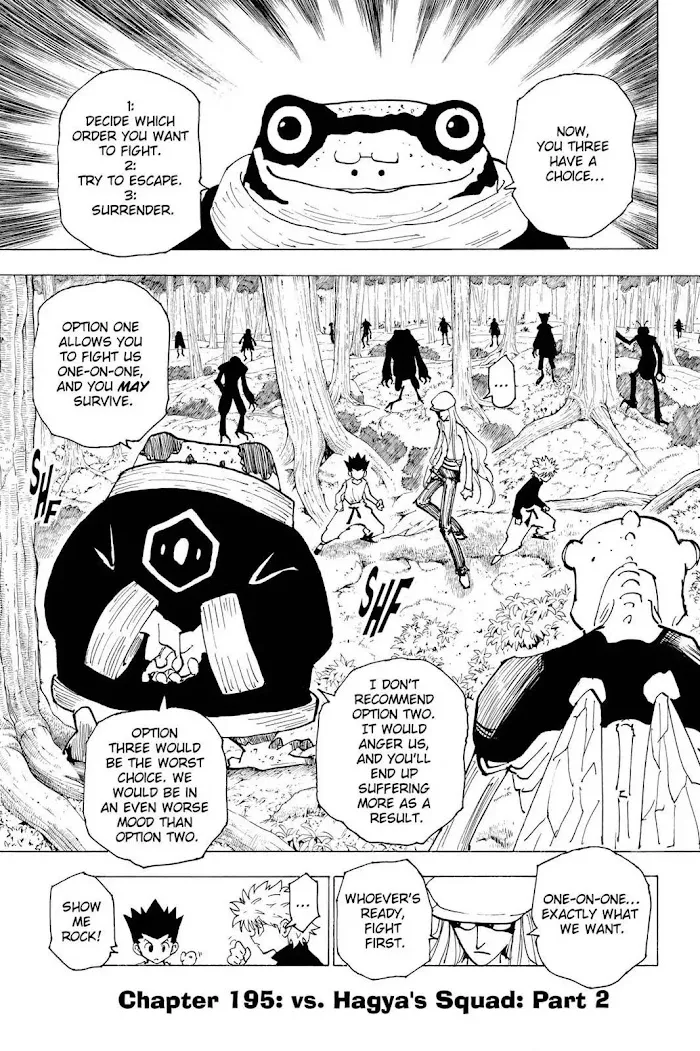 Hunter X Hunter - Chapter 195 Page 1